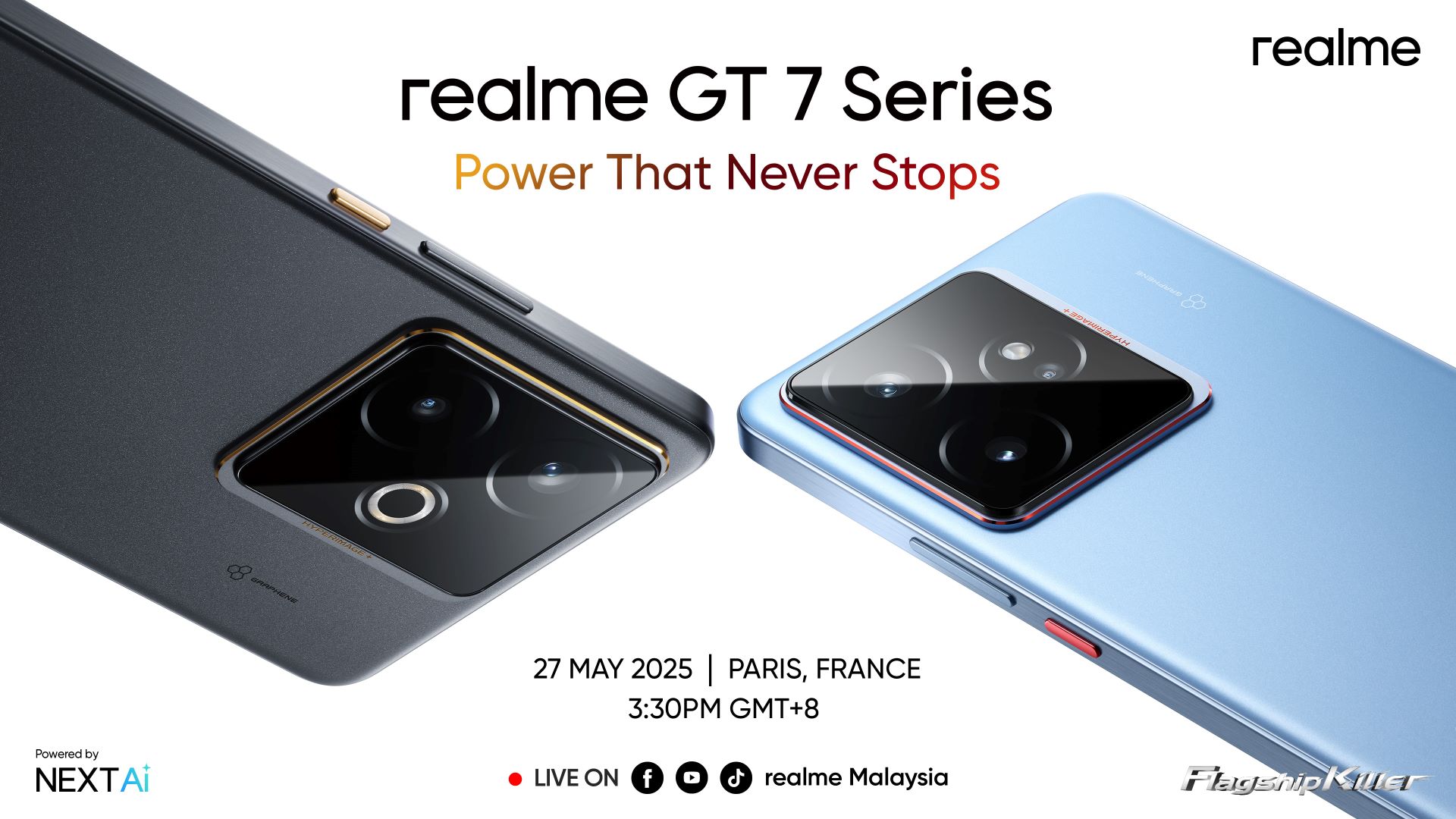 realme GT 7 系列将于 5 月 27 日全球发布