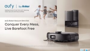 Anker Malaysia 推出 eufy Omni E25 扫地机器人与 soundcore Liberty 5 无线耳机