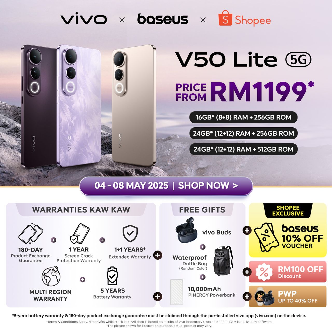 vivo V50 Lite 5G 正式登陆大马：快来参与 TikTok 挑战赢新机！ 2