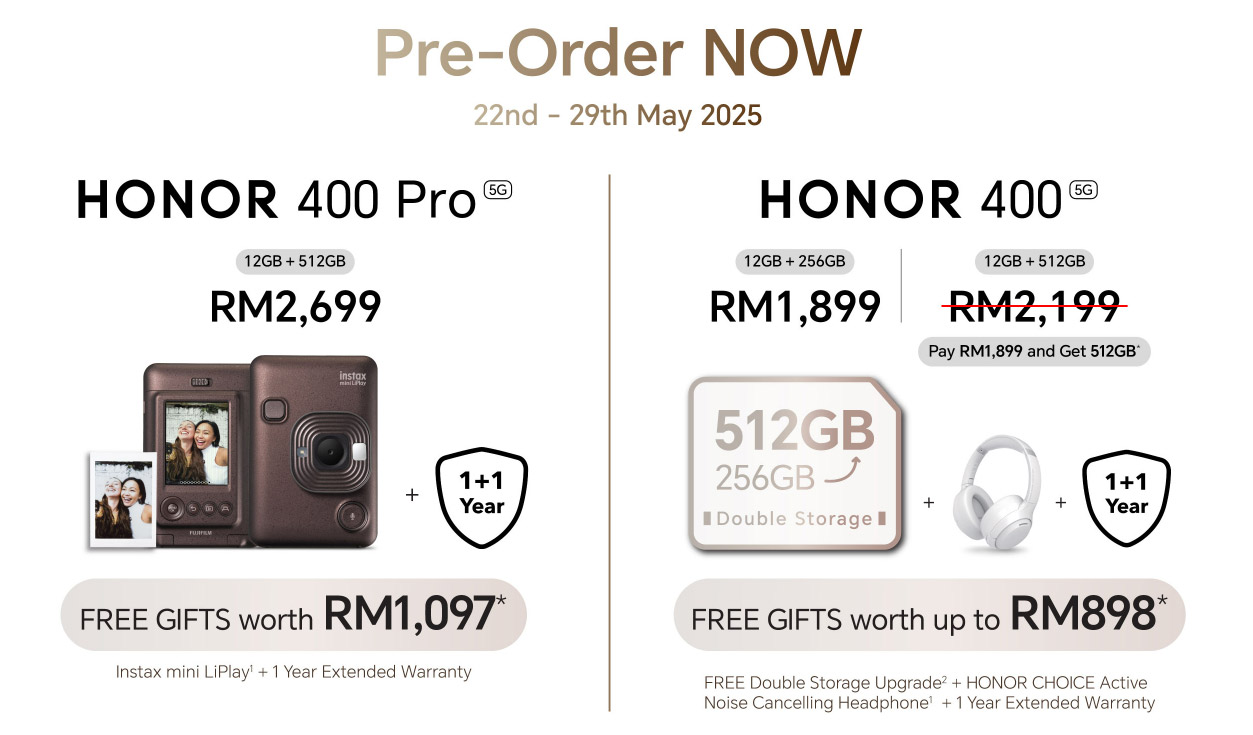 HONOR 400系列发布：售价RM1899起！ 9