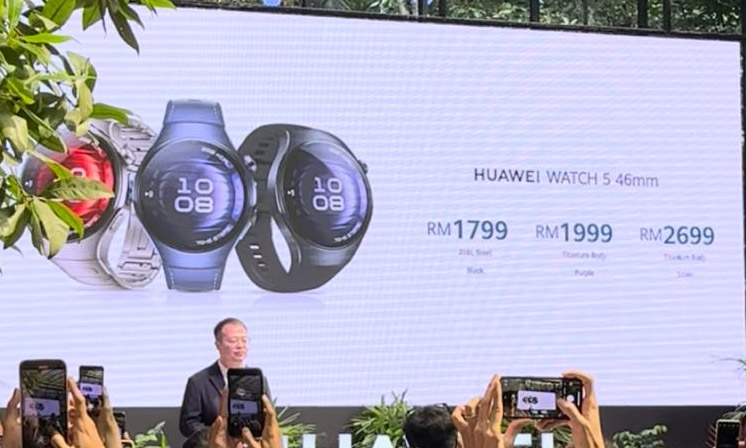 大马HUAWEI Watch 5, Watch Fit 4系列发布：售价RM599起！ 9
