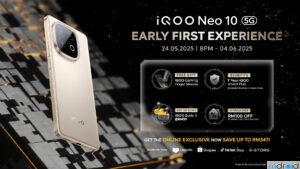 iQOO Neo 10 马来西亚开放预购：限时折扣 + 免费赠品，总值超 RM 277