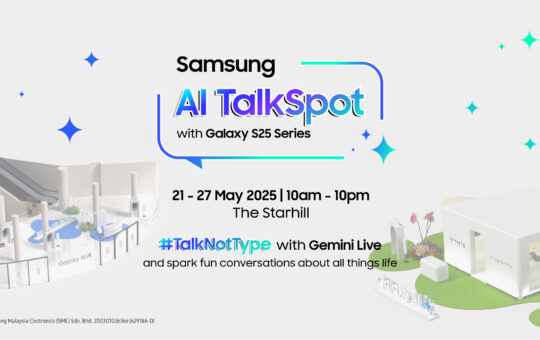 三星AI TalkSpot登陆吉隆坡，展示Galaxy S25与Gemini Live新功能