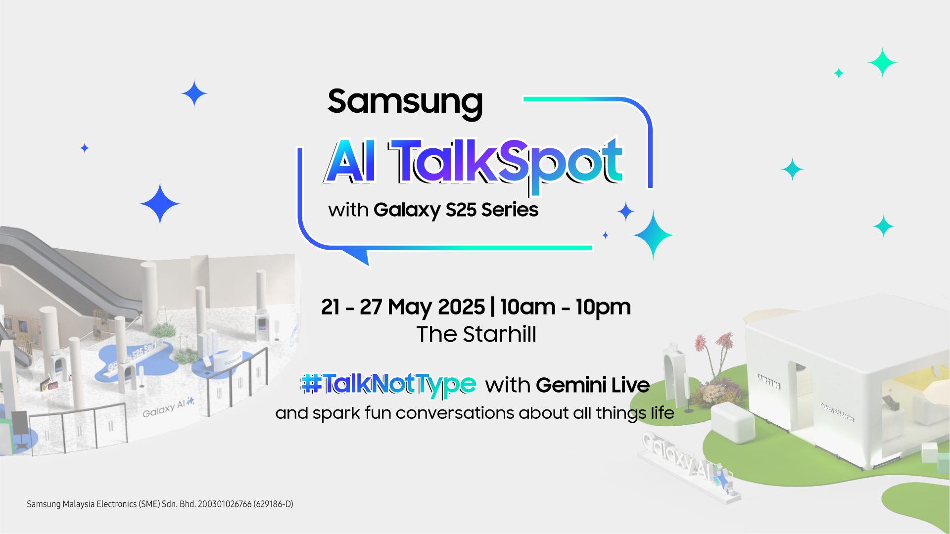 三星AI TalkSpot登陆吉隆坡，展示Galaxy S25与Gemini Live新功能