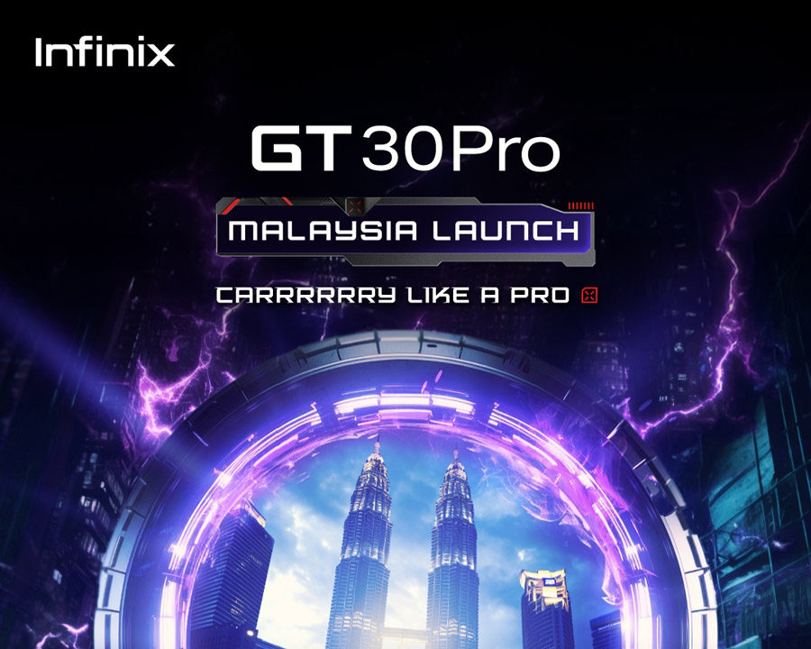 Infinix GT 30 Pro将于5月21日在大马首发! Infinix GT 30 Pro将于5月21日在大马首发