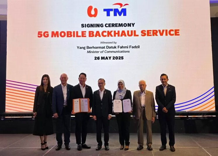 U Mobile和TM签订24亿令吉协议 开发大马第二5G网络! U Mobile和TM签订24亿令吉协议