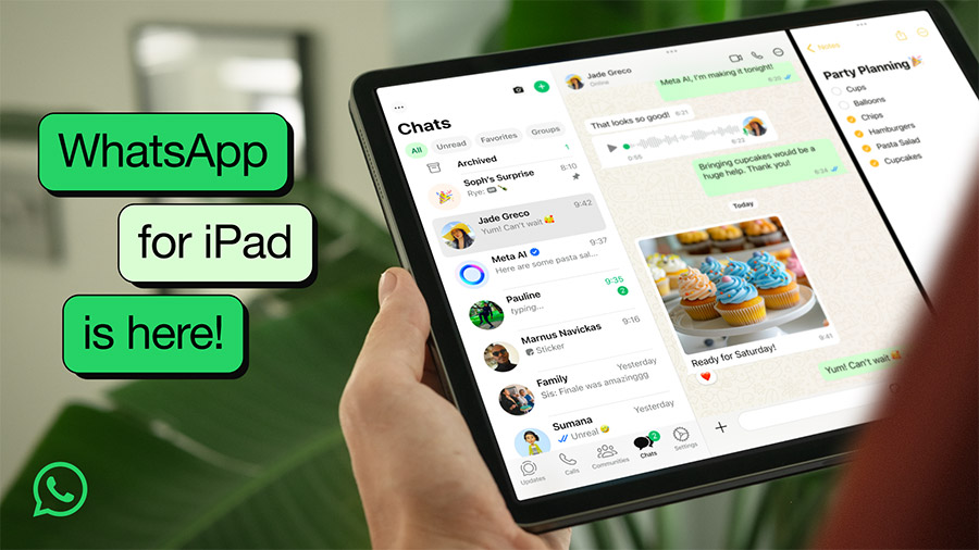 WhatsApp官方iPad App终于发布! WhatsApp官方iPad版终于发布