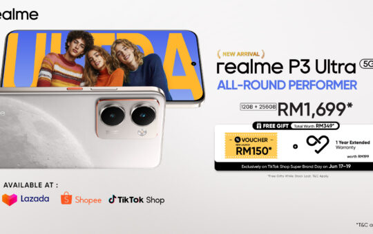 realme P3 Ultra 6 月 16 日起电商独家发售  定价RM1699