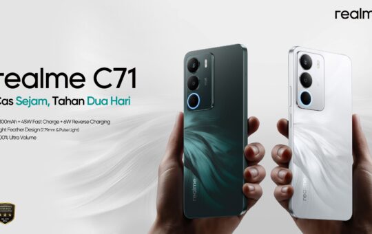realme C71 即将发布：配备 6300mAh 大电池、45W 快充与轻薄机身