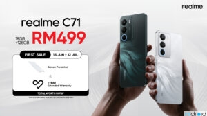 realme C71在马来西亚上市