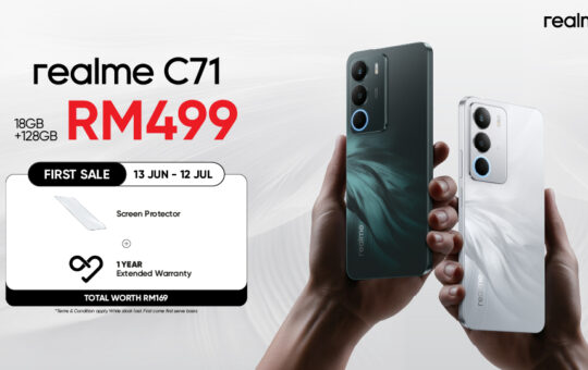 realme C71在马来西亚上市