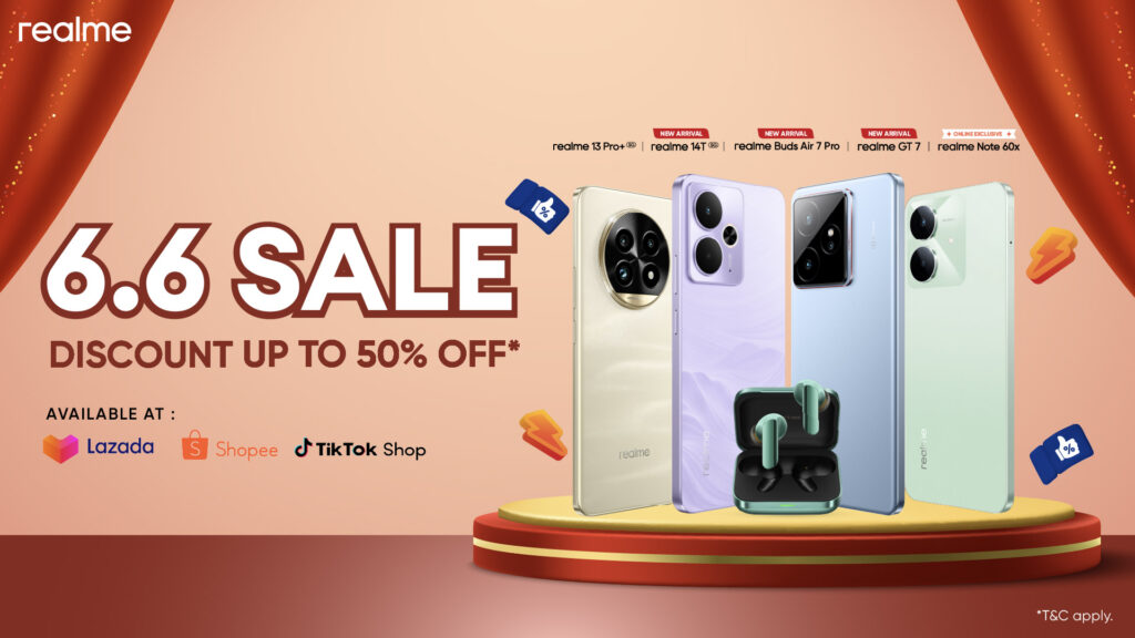 realme 6.6大促销:折扣高达50% realme 6.6大促销:折扣高达50%