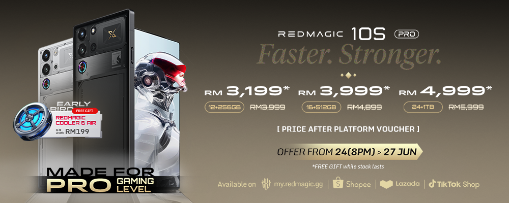 REDMAGIC 10S Pro 大马发布，售价从 RM3,199 起 1
