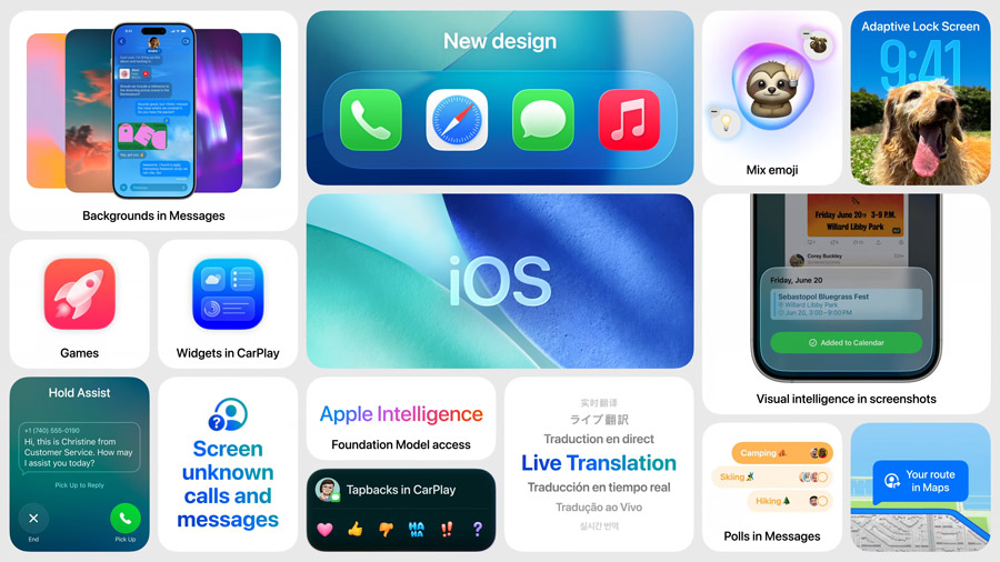 苹果iOS 26正式发布：全新液态玻璃设计 4