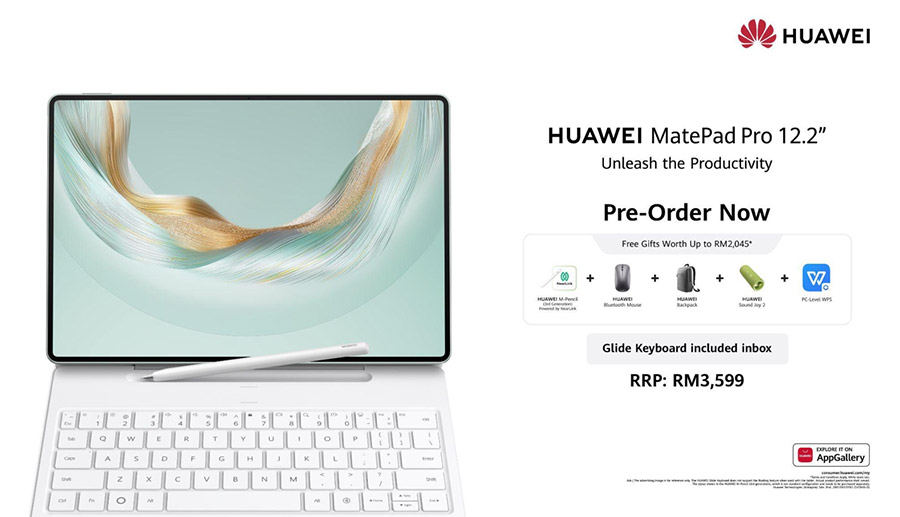 大马华为MatePad Pro 12.2 2025发布：售价RM3599！ 5