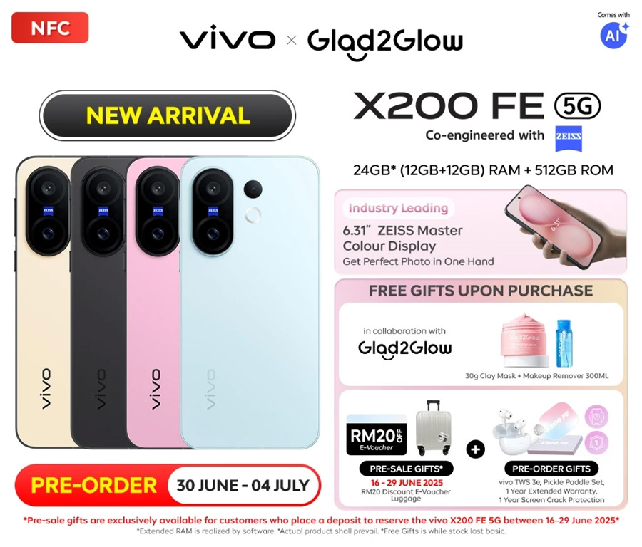 大马vivo X200 FE发布：售价RM3199！ 7