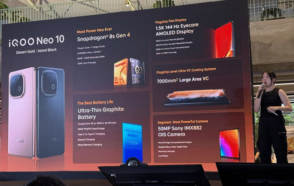 大马iQOO Neo 10发布：售价RM1999起！ 6