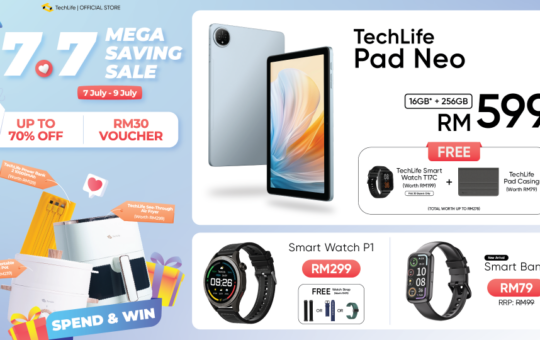 TechLife 推出 7.7 限时促销