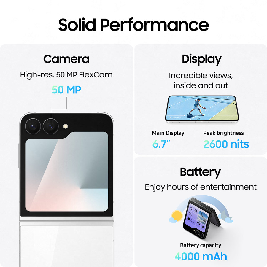三星Galaxy Z Flip7系列发布：售价RM4999起！ 7