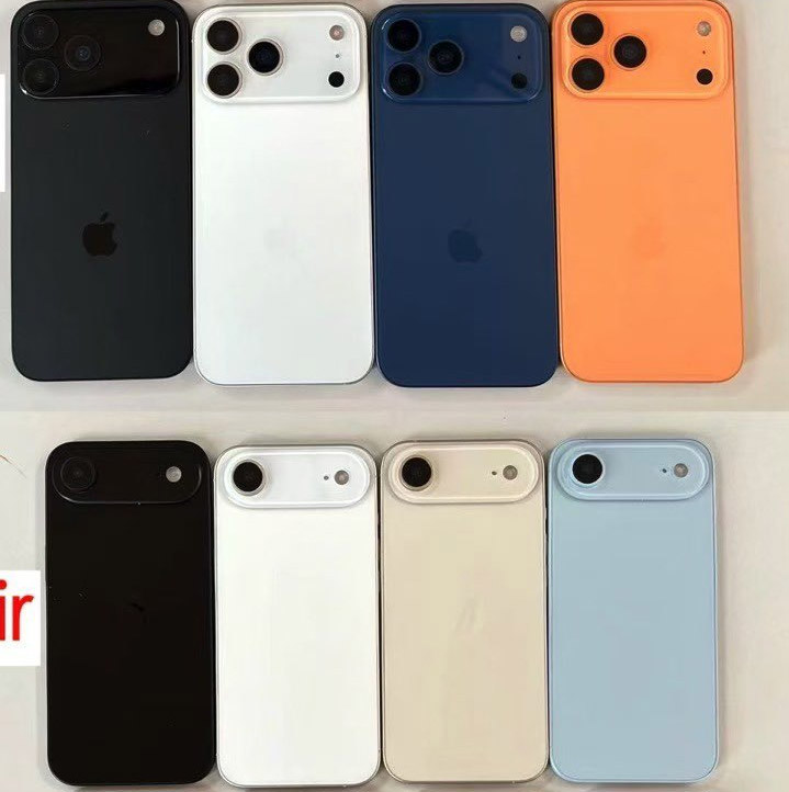 iPhone 17系列发布前最后一爆?真机与配置全泄露 iPhone 17全系机模