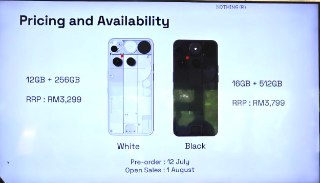 大马Nothing Phone (3)发布：售价RM3299起！ 1