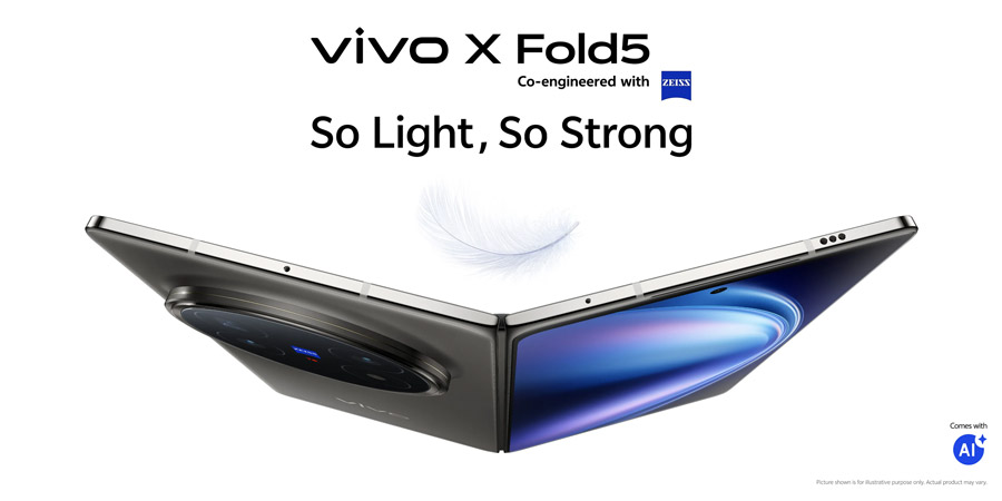 大马vivo X Fold5发布：售价RM6999！ 1