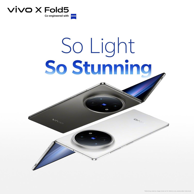 大马vivo X Fold5将于7月29日发布