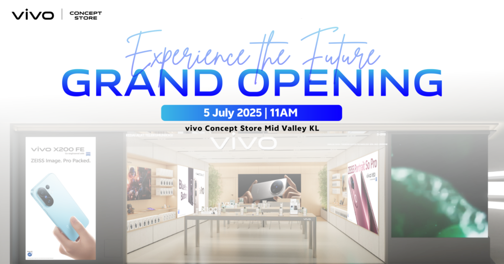 vivo Mid Valley KL 概念店7月5日盛大开业