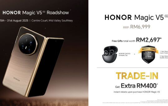 HONOR 举办新山路演 推出多款新品与优惠