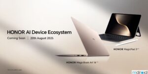 HONOR MagicPad 3与MagicBook Art 14 (2025) 8月20日发布
