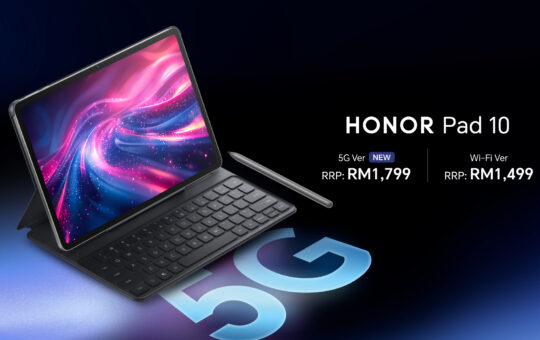 HONOR Pad 10 5G 马来西亚发布 售价RM1,799