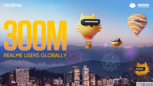 realme 宣布其全球用户数量已突破 3 亿大关