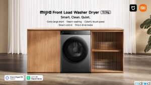 小米在马来西亚推出 Mijia 10.5kg 前置式洗烘一体机