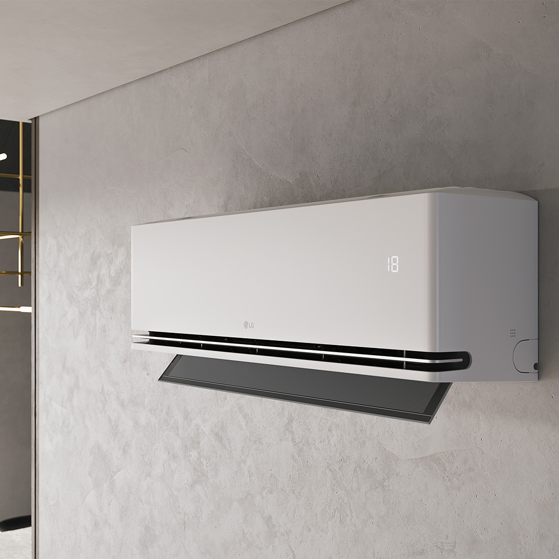 LG DUALCOOL™ AI Air 智慧控温、省电、省心，用 AI 打造真正懂你的空调QD 4