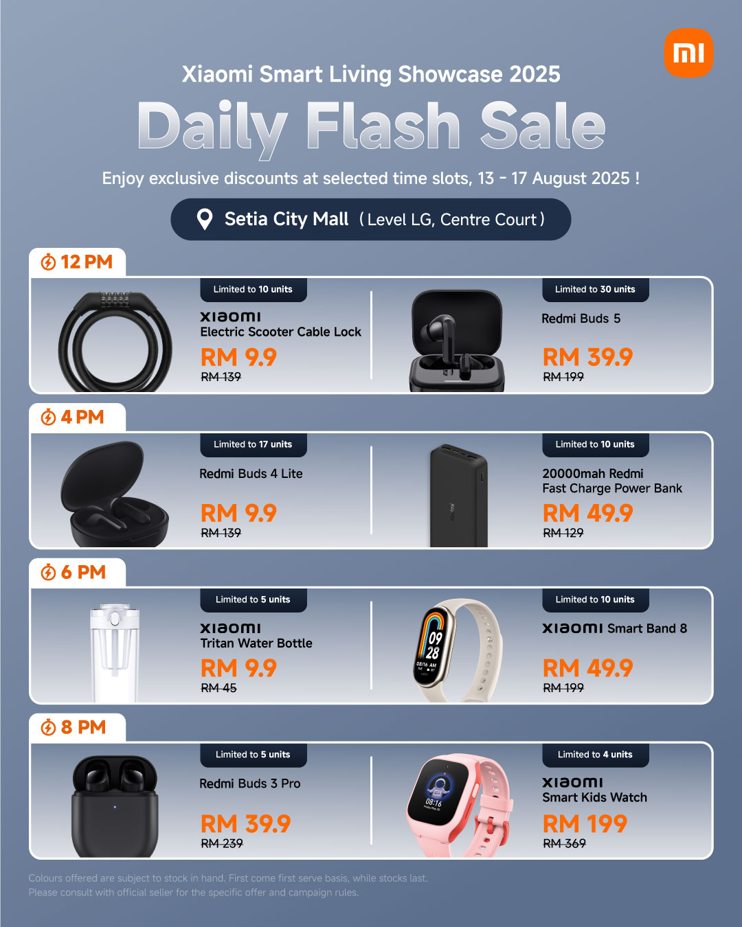 Xiaomi Smart Living Showcase 2025 登场：超值家电配套限时优惠 41% 3