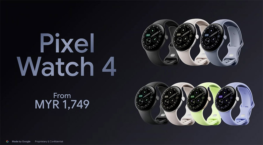 Google 在马来西亚发布 Pixel Watch 4 与 Pixel Buds 2a 4
