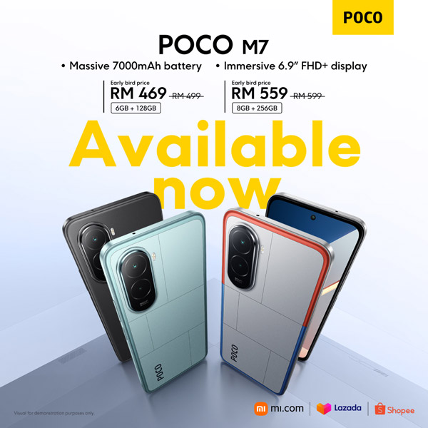 大马POCO M7发布：售价RM499起！ 3
