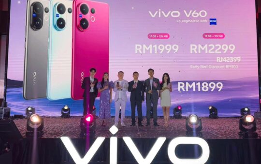 大马vivo V60发布：售价RM1999起！ 2