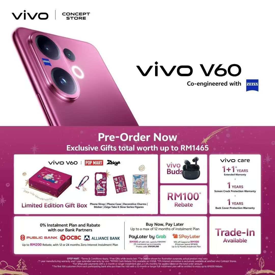 vivo V60 评测：Berry Purple 时尚来袭，蔡司长焦拍人像更专业 33