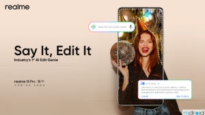 realme x Google Gemini 全球首发AI Edit Genie语音修图