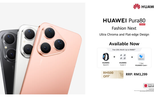 HUAWEI Pura 80 与 FreeBuds SE 4 ANC 正式登陆马来西亚