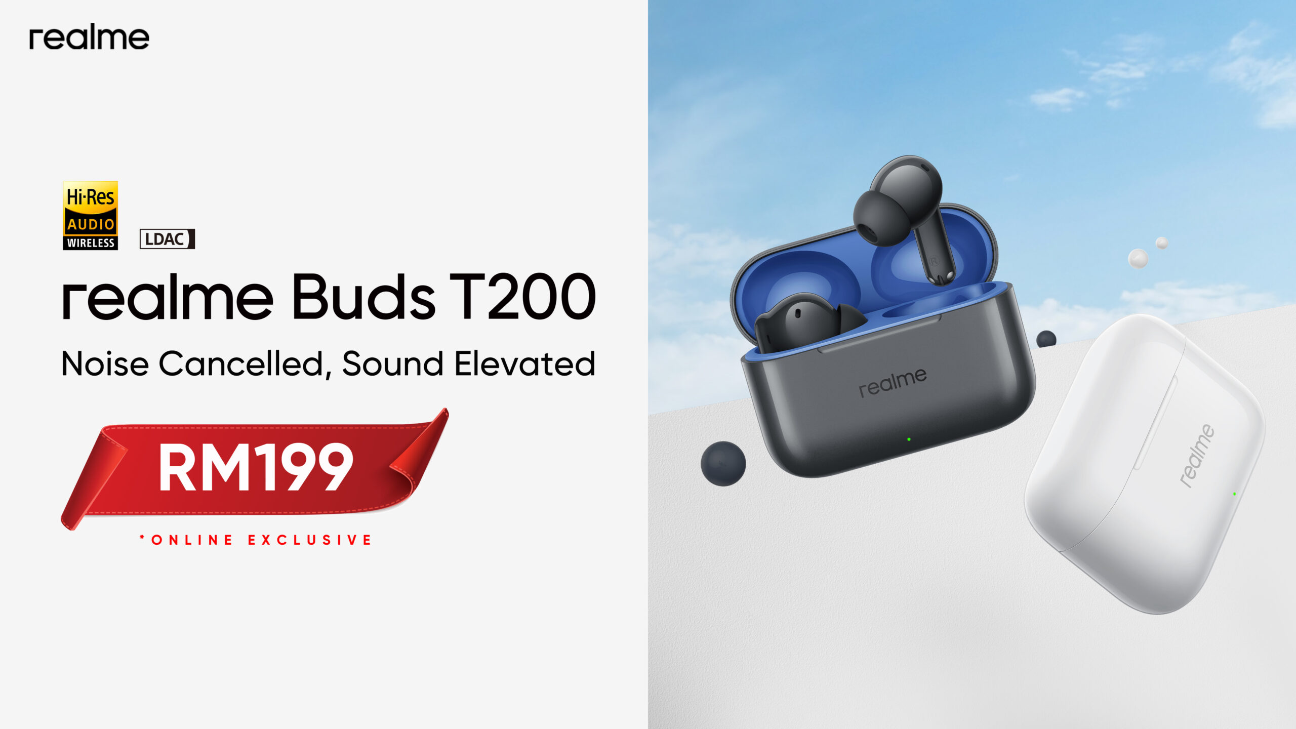 realme Watch 5 与 Buds T200 正式发布 售价RM199起 1