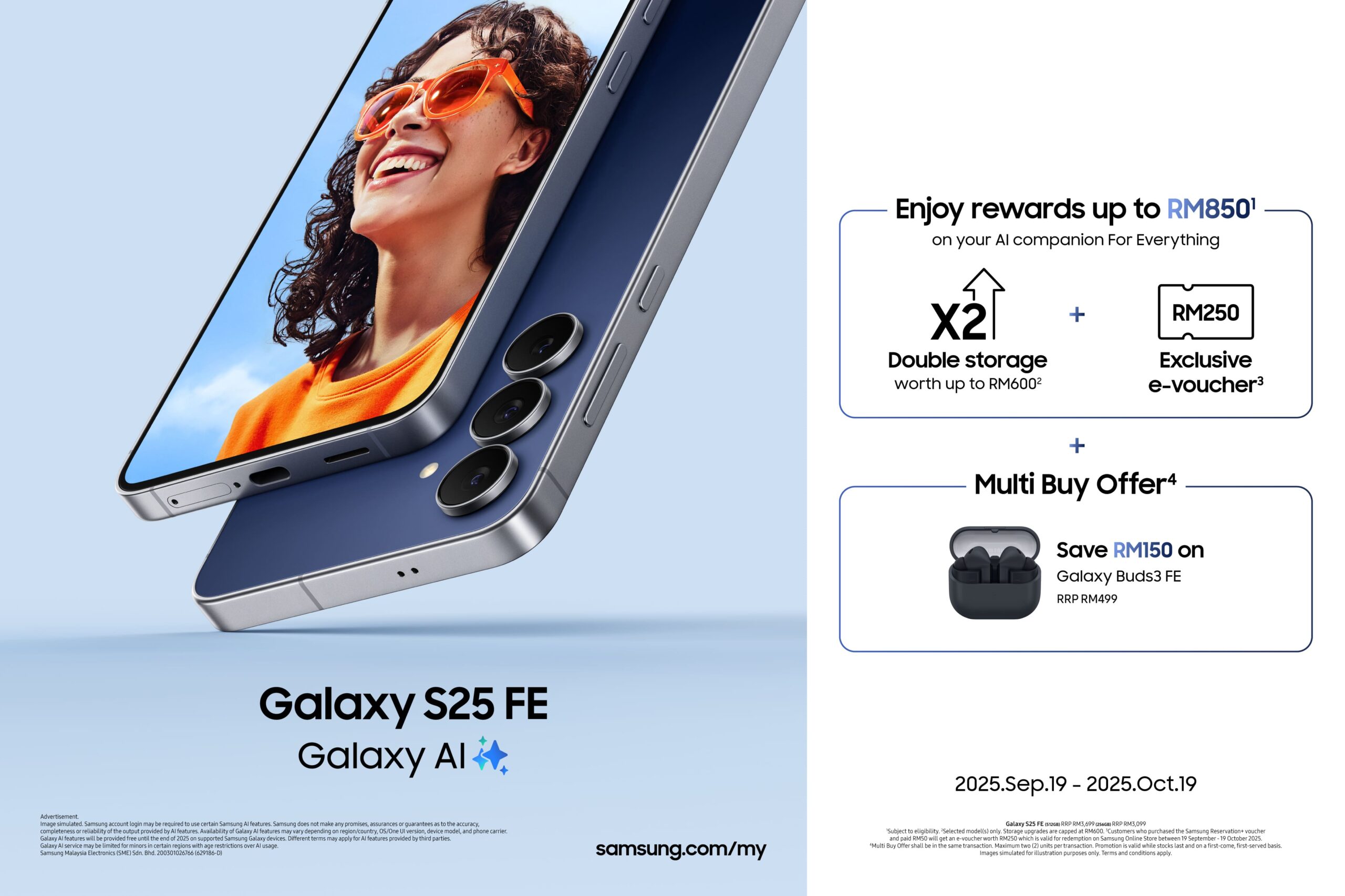 三星Galaxy S25 FE正式开售 限时优惠高达RM850 1