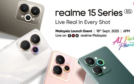realme 15 系列 9月18日发布 7000mAh 电池同级最薄