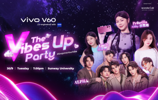 vivo Malaysia 举办 Vibes Up Party 演唱会