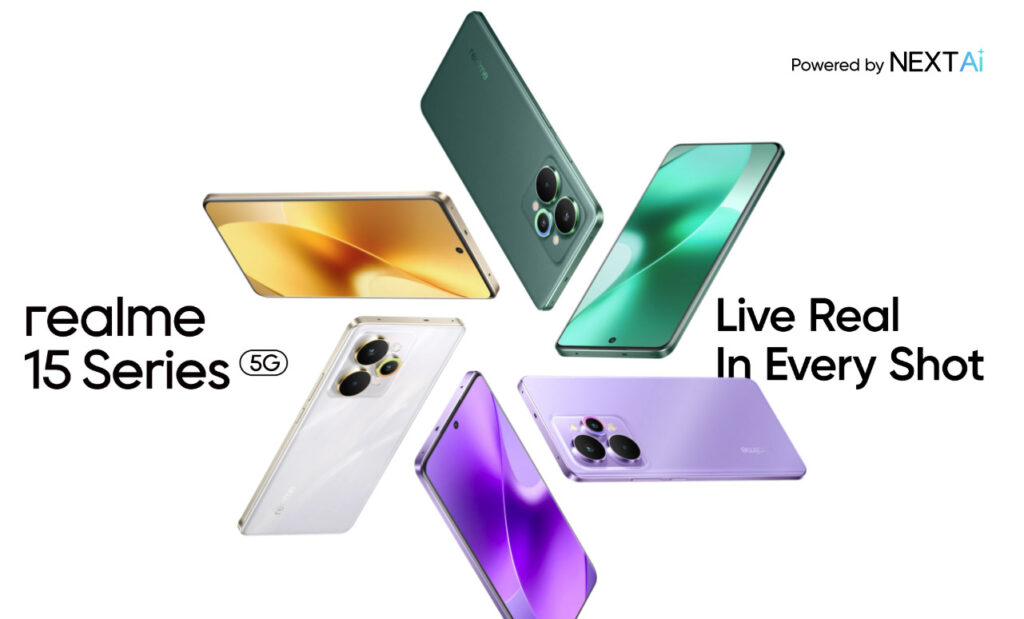 大马realme 15系列发布