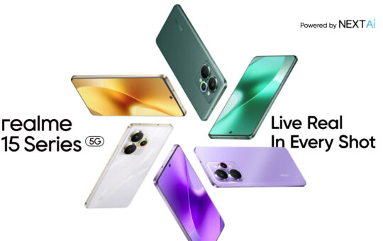 大马realme 15系列发布