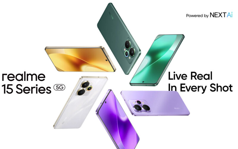 大马realme 15系列发布