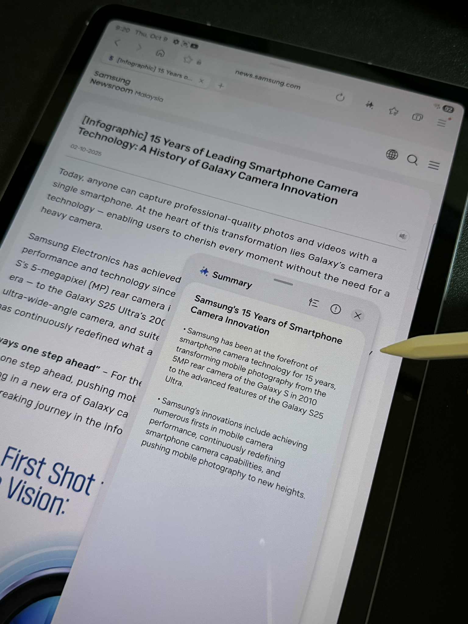 Galaxy Tab S11 评测 ：轻薄、强悍、智慧全面进化的旗舰平板 7