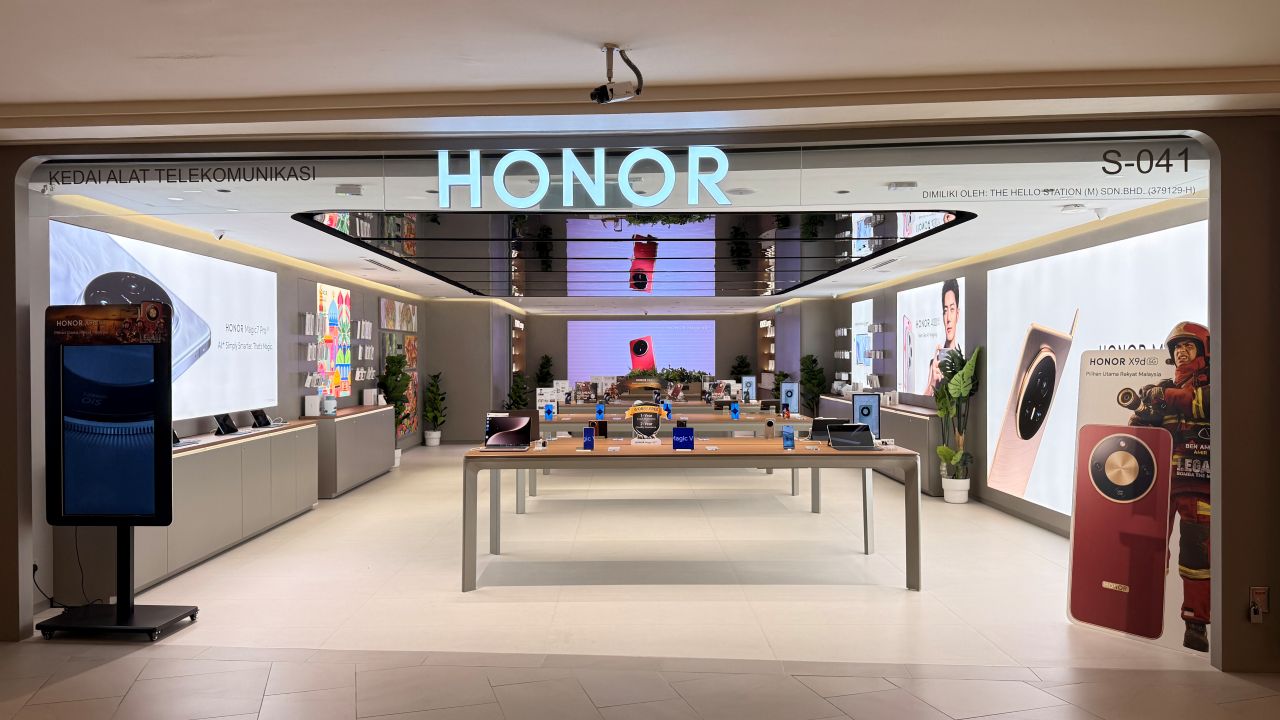 HONOR 马来西亚谷中城全新体验店 10 月 17 日正式开业 2